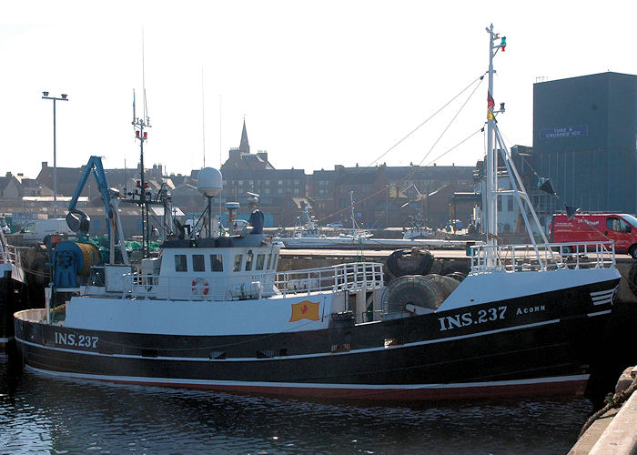 Photograph of the vessel fv Acorn pictured at Peterhead on 28th April 2011