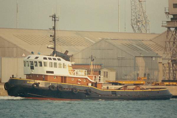 Photograph of the vessel  Albert pictured in Southampton on 16th June 1990