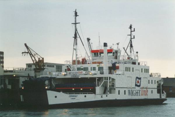 Photograph of the vessel  Cenwulf pictured in Portsmouth on 6th February 1998