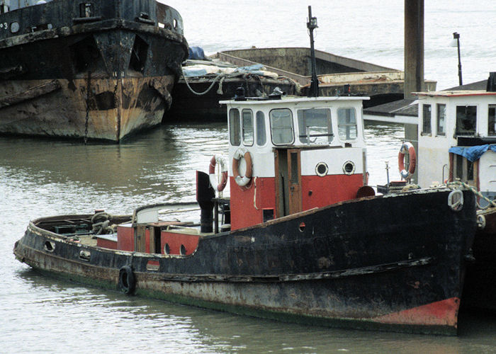 Photograph of the vessel  Deborah pictured on the Thames on 23rd June 1997