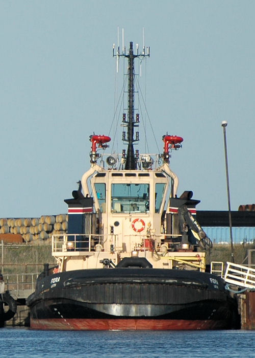 Photograph of the vessel  Fidra pictured at Leith on 26th September 2010
