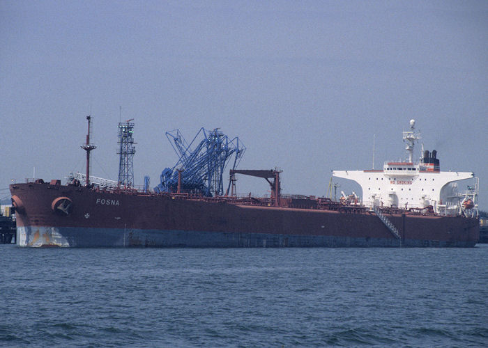 Photograph of the vessel  Fosna pictured at Fawley on 21st July 1996