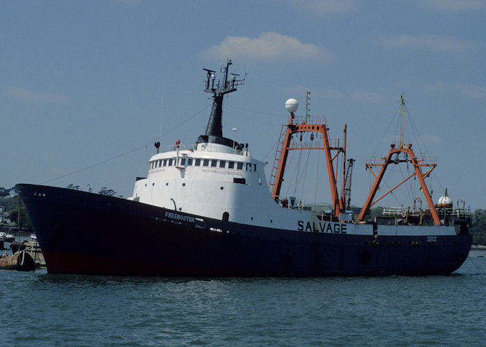 Photograph of the vessel  Freebooter pictured at Plymouth on 6th May 1996