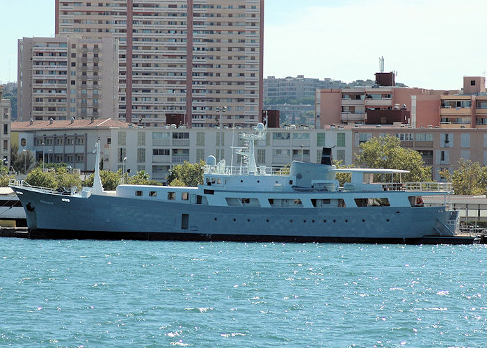 Photograph of the vessel  Galapagos pictured at Toulon on 9th August 2008