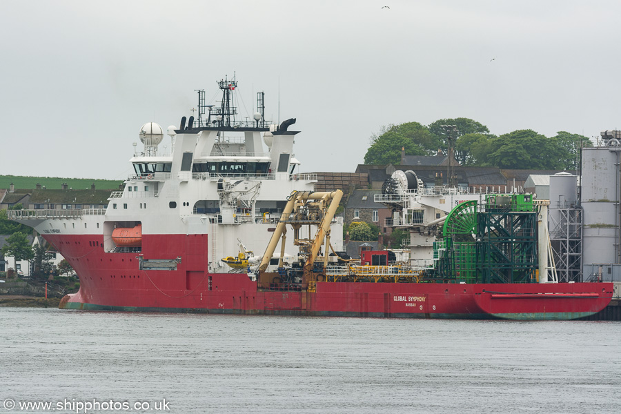 Photograph of the vessel  Global Symphony pictured at Montrose on 31st May 2019