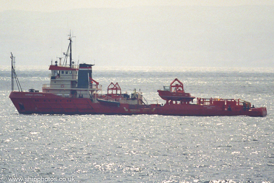 Photograph of the vessel  Grampian Supporter pictured in the Irish Sea on 15th August 2002