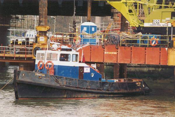 Photograph of the vessel  Horton pictured in London on 13th April 2000