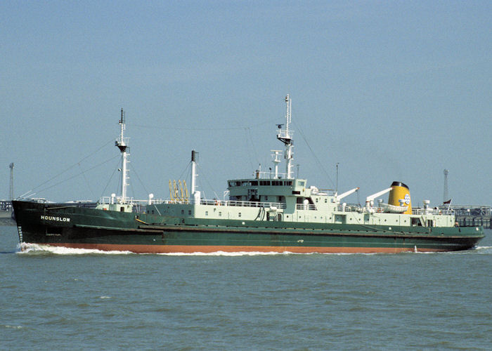 Photograph of the vessel  Hounslow pictured on the River Thames on 16th May 1998