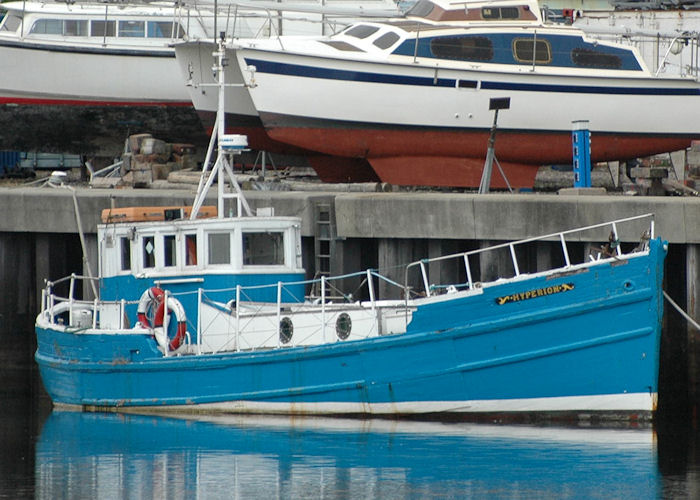 Photograph of the vessel  Hyperion pictured at North Shields on 6th August 2010