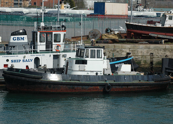 Photograph of the vessel RMAS Joan pictured in Southampton on 22nd April 2006