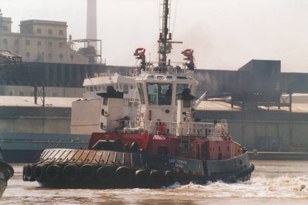 Photograph of the vessel  Lady Josephine pictured in Immingham on 18th June 2000