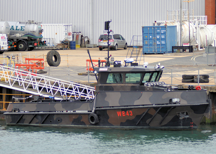 Photograph of the vessel HMAV Mistral pictured in Portsmouth Naval Base on 6th August 2011