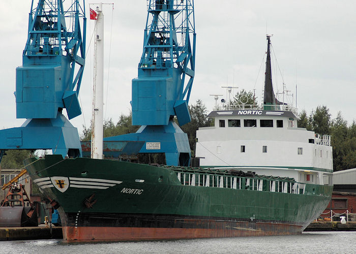 Photograph of the vessel  Nortic pictured at Goole on 6th September 2009