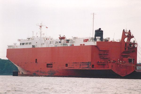 Photograph of the vessel  St. Barbara pictured in Southampton on 29th August 2001