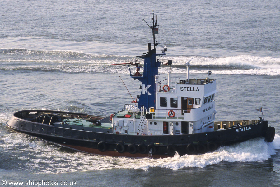 Photograph of the vessel  Stella pictured on the Nieuwe Maas at Vlaardingen on 18th June 2002
