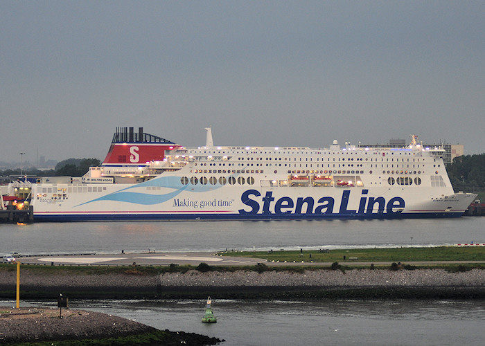 Photograph of the vessel  Stena Britannica pictured at Hoek van Holland on 28th June 2011