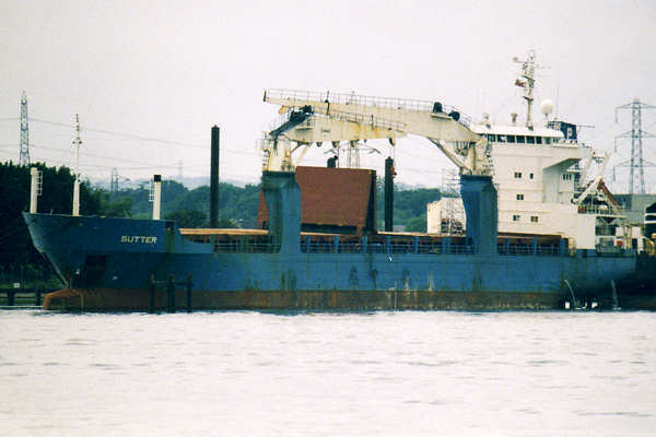 Photograph of the vessel  Sutter pictured in Southampton on 3rd June 2000