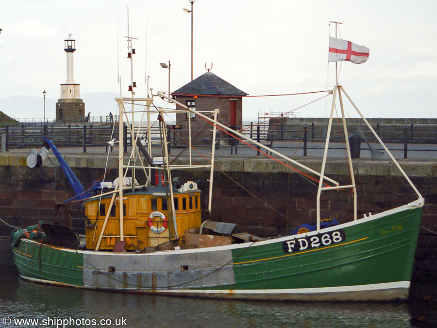 Photograph of the vessel fv The Way pictured at Maryport on 23rd October 2002