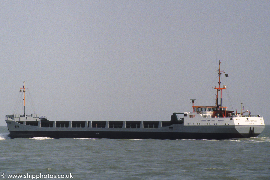 Photograph of the vessel  Union Neptune pictured on the River Medway on 17th June 1989
