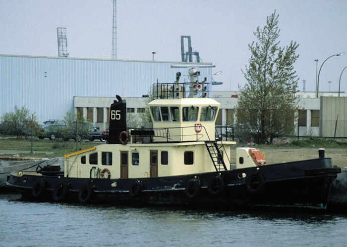 Photograph of the vessel  65 pictured in Antwerp on 19th April 1997