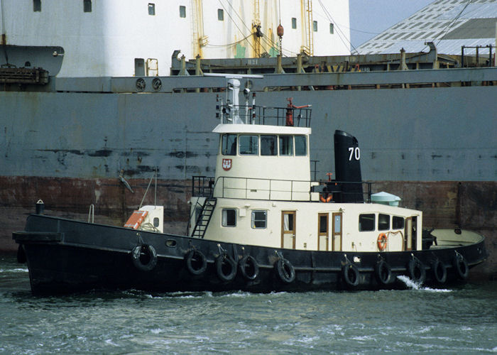 Photograph of the vessel  70 pictured in Antwerp on 19th April 1997