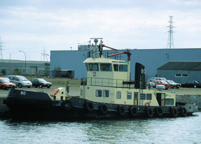 Photograph of the vessel  80 pictured in Antwerp on 19th April 1997