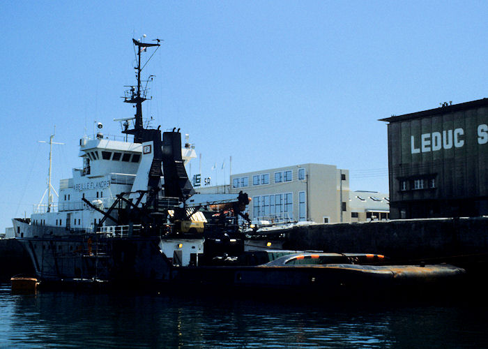 Abeille Flandre pictured at Brest on 11th July 1990