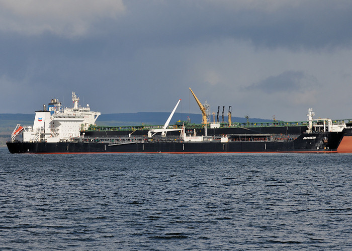 Photograph of the vessel  Aberdeen pictured at Nigg on 14th April 2012