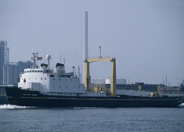 Aberthaw Fisher pictured on the Nieuwe Maas at Rotterdam on 27th September 1992