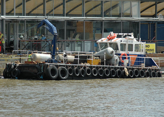 Photograph of the vessel  Abwood VIII pictured in London on 14th June 2009