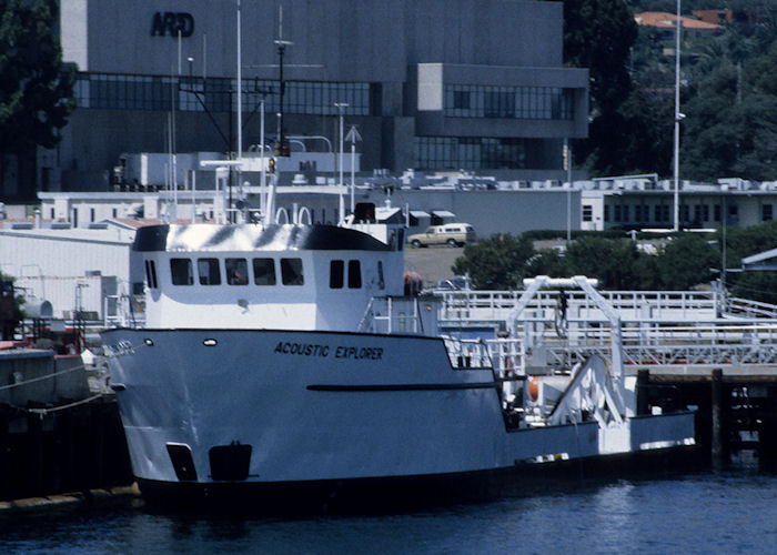 Acoustic Explorer pictured at San Diego on 16th September 1994