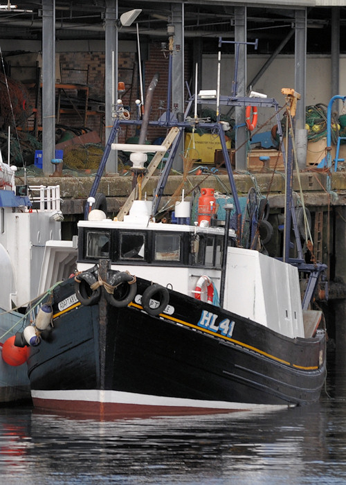 Photograph of the vessel fv Adaptable pictured at the Fish Quay, North Shields on 26th August 2012