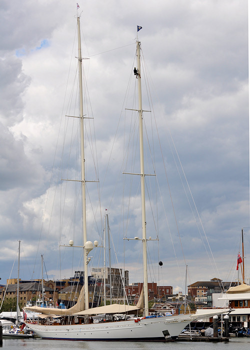 Photograph of the vessel  Adela pictured in Ocean Village, Southampton on 20th July 2012