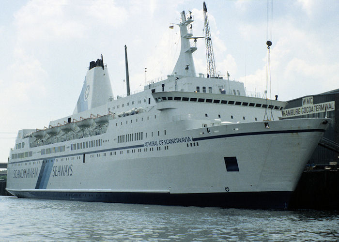 Photograph of the vessel  Admiral of Scandinavia pictured in Hamburg on 9th June 1997