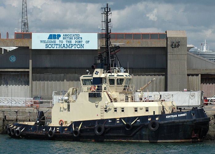 Photograph of the vessel  Adsteam Surrey pictured in Southampton on 13th June 2009
