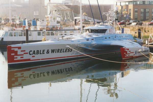 Photograph of the vessel  Adventurer pictured in Ocean Village, Southampton on 22nd January 1999