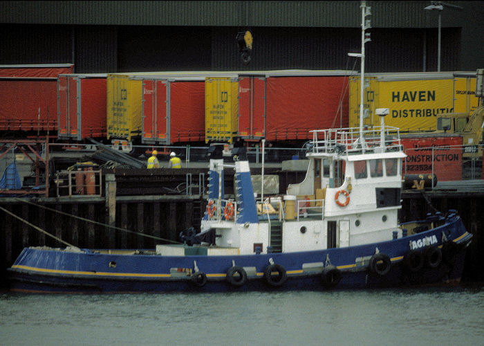 Photograph of the vessel  Agama pictured at Harwich on 26th May 1998