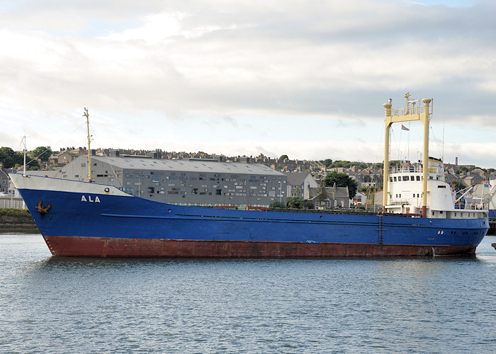  Ala pictured departing Aberdeen on 16th September 2012
