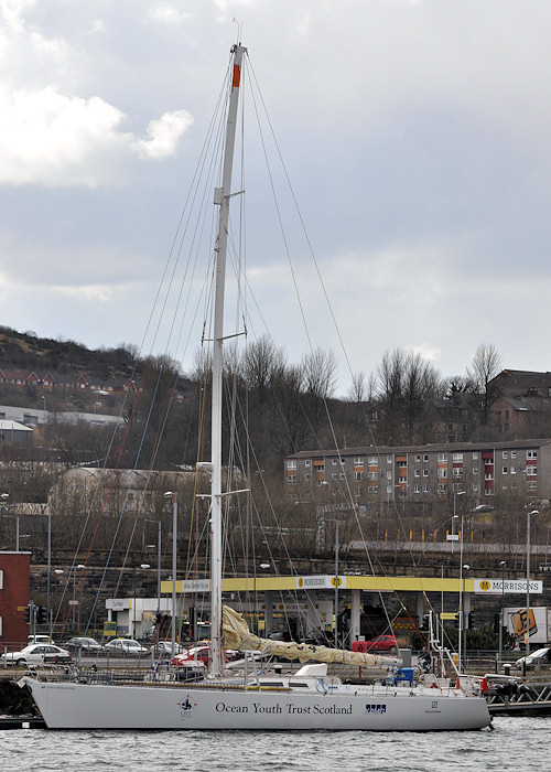 Photograph of the vessel  Alba Endeavour pictured in Victoria Harbour, Greenock on 29th March 2013