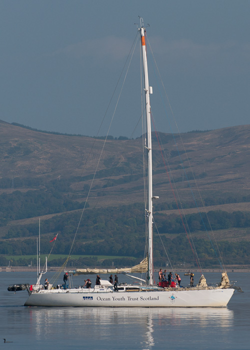Photograph of the vessel  Alba Explorer pictured at Greenock on 21st September 2014