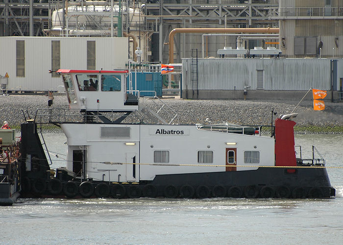 Photograph of the vessel  Albatros pictured passing Vlaardingen on 21st June 2010