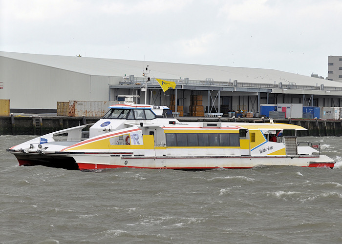 Photograph of the vessel  Alblas pictured on the Nieuwe Maas at Rotterdam on 24th June 2012