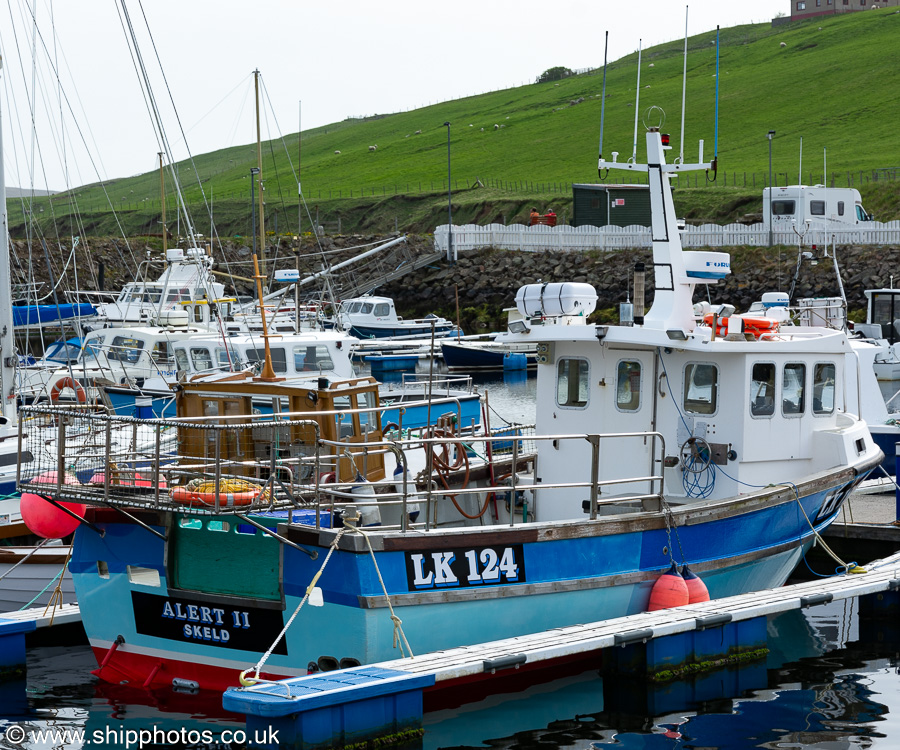 Photograph of the vessel fv Alert II pictured at Skeld on 15th May 2022