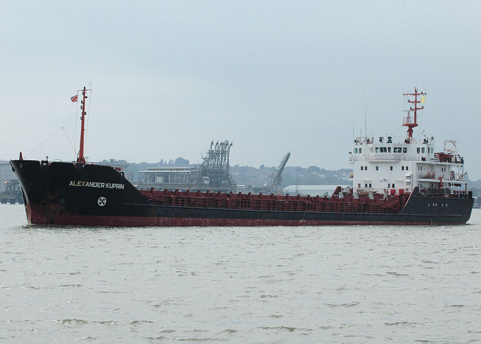 Photograph of the vessel  Alexander Kuprin pictured on the River Mersey on 27th June 2009