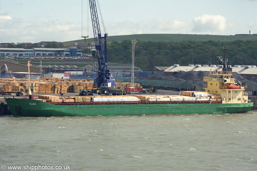 Alga pictured at Rosyth on 8th May 2003