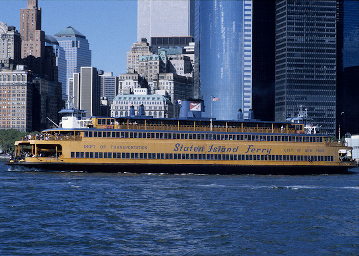 Photograph of the vessel  American Legion pictured in New York on 18th September 1994