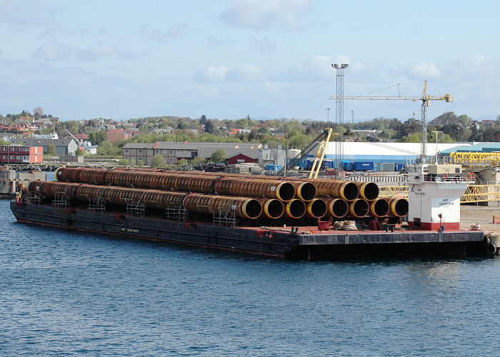 Photograph of the vessel  AMT Seafarer pictured at Stavanger on 12th May 2005