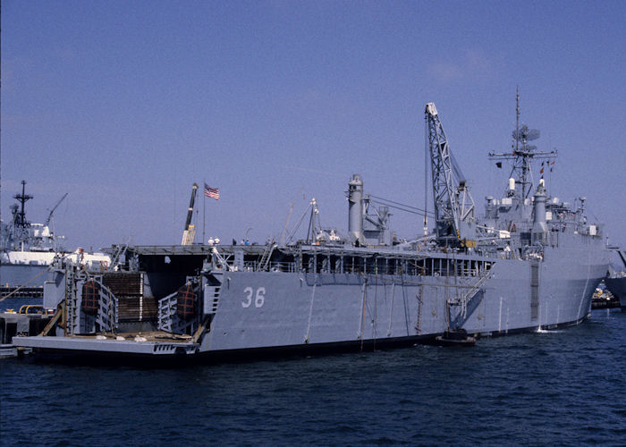 Anchorage pictured at San Diego on 16th September 1994