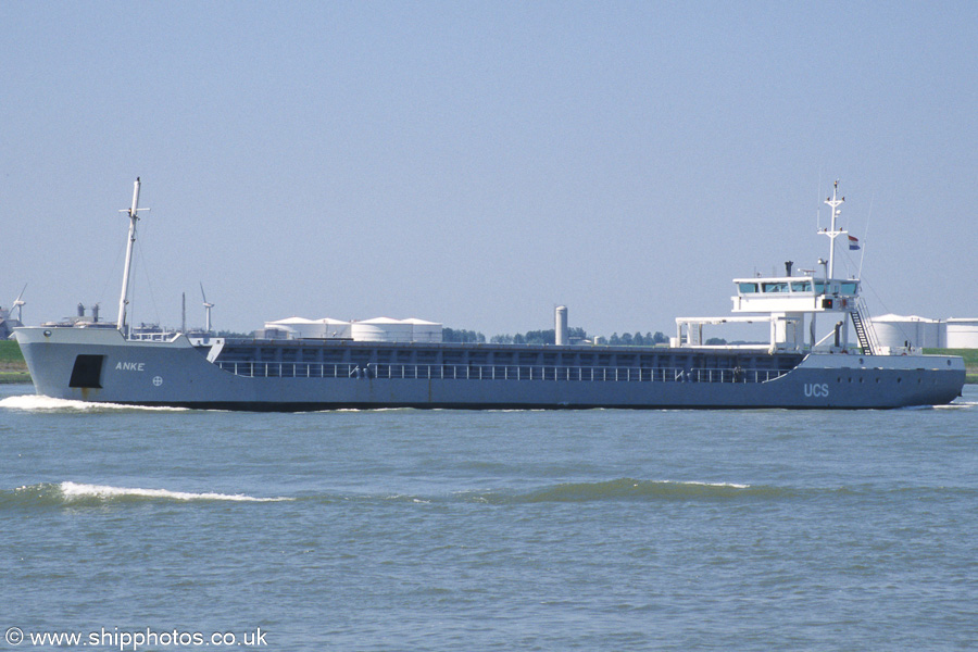  Anke pictured in Rotterdam on 17th June 2002