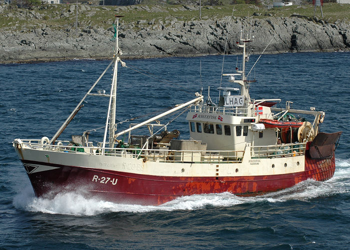 Photograph of the vessel fv Ankerfisk pictured near Haugesund on 13th May 2005